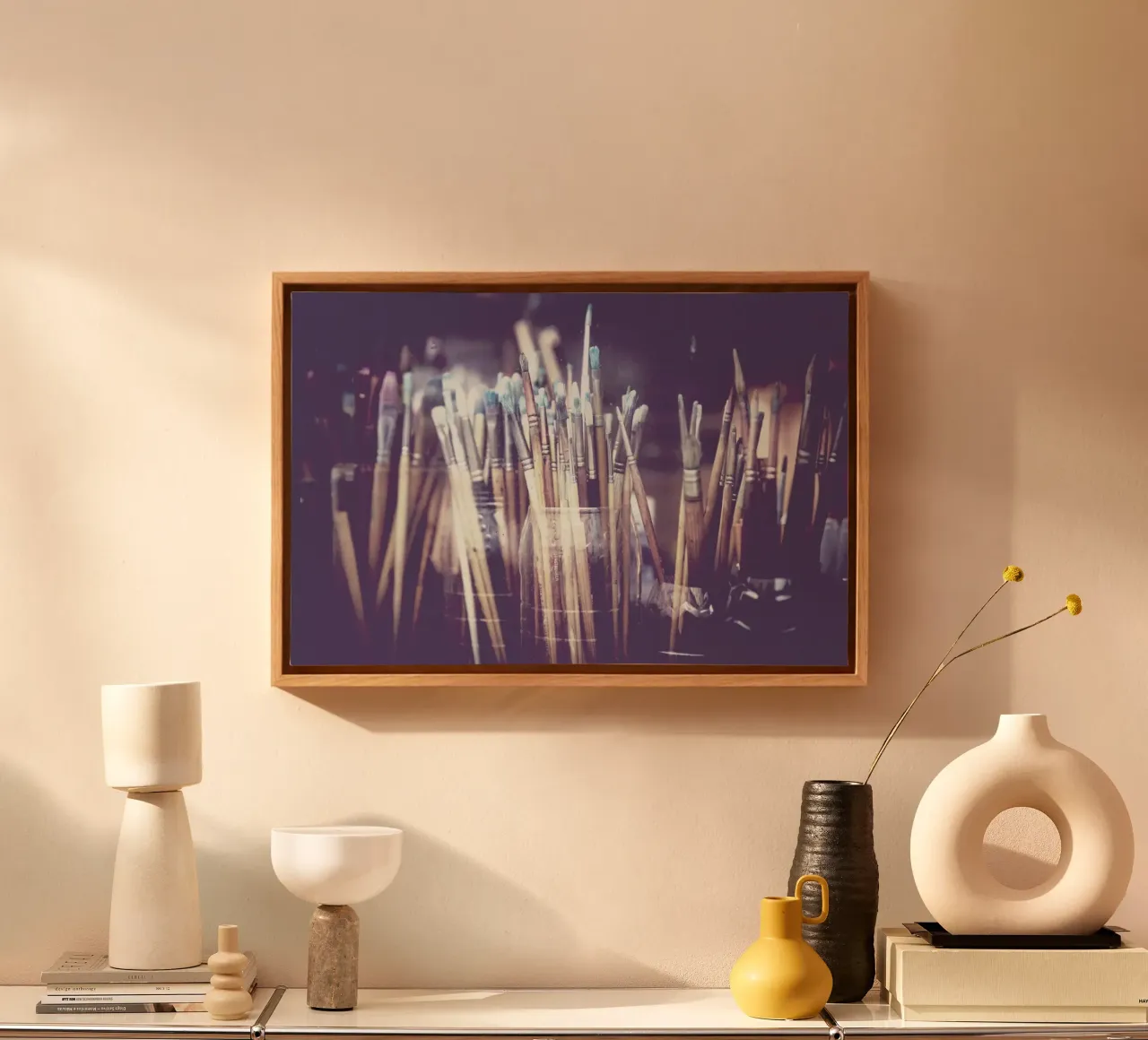 Art Brushes canvas by Magdalena Martin Photography