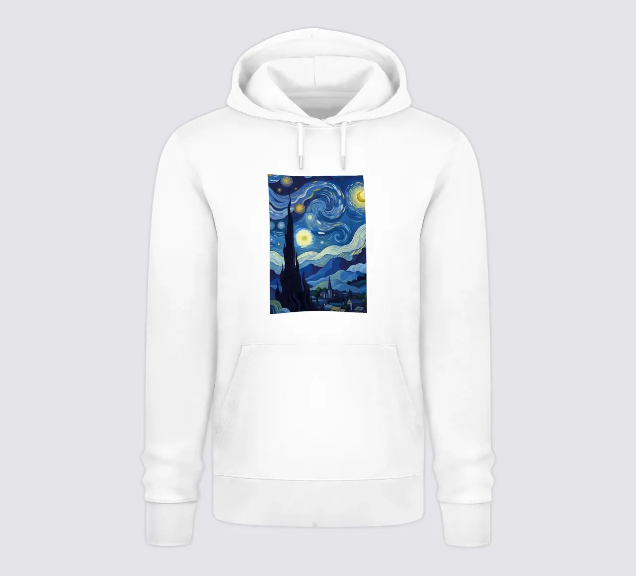 Notte stellata felpa con cappuccio da Adrian Patel