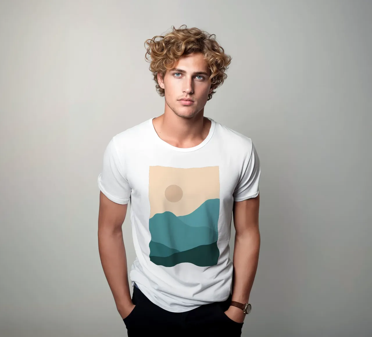 Paesaggio Boho t-shirt da Bartosz Powalka