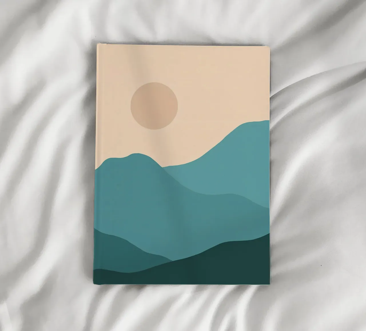 Boho Landscape notebook by Bartosz Powalka