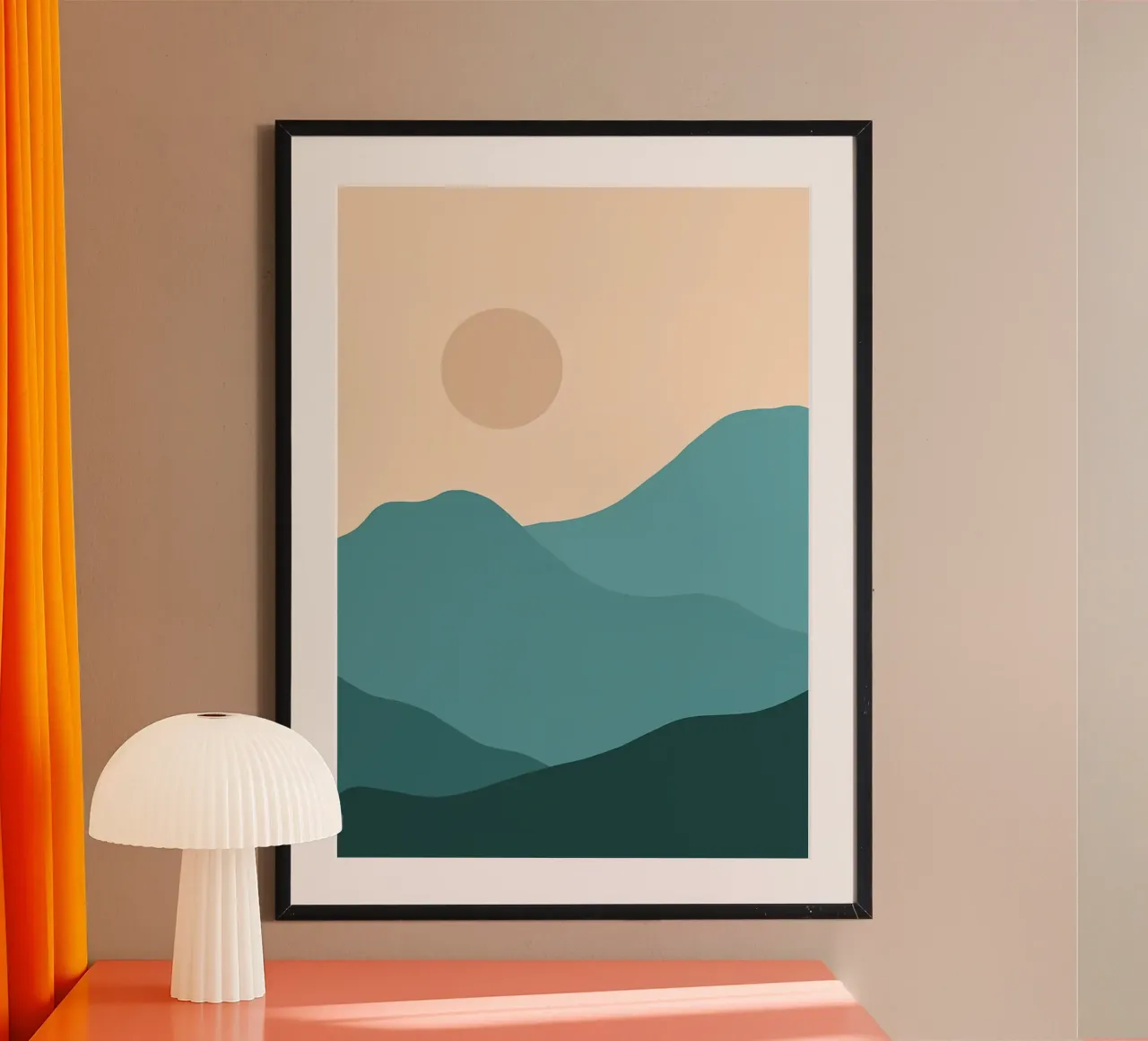Paesaggio Boho carta hahnemühle da Bartosz Powalka