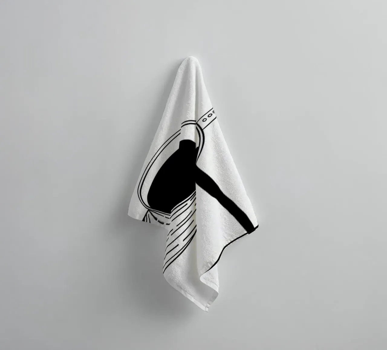 Caffè in infusione asciugamano da bagno da Aiden Garcia