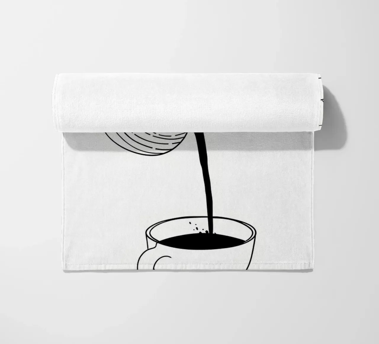 Caffè in infusione telo mare da Aiden Garcia