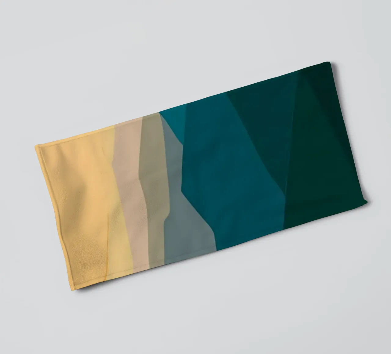 Sunset poster towel by Bartosz Powalka