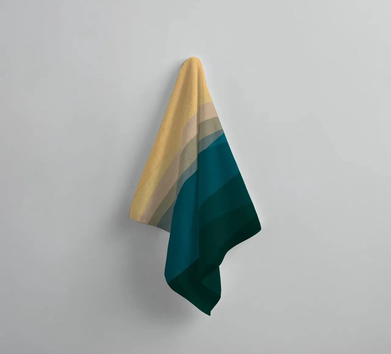 Sunset poster towel by Bartosz Powalka