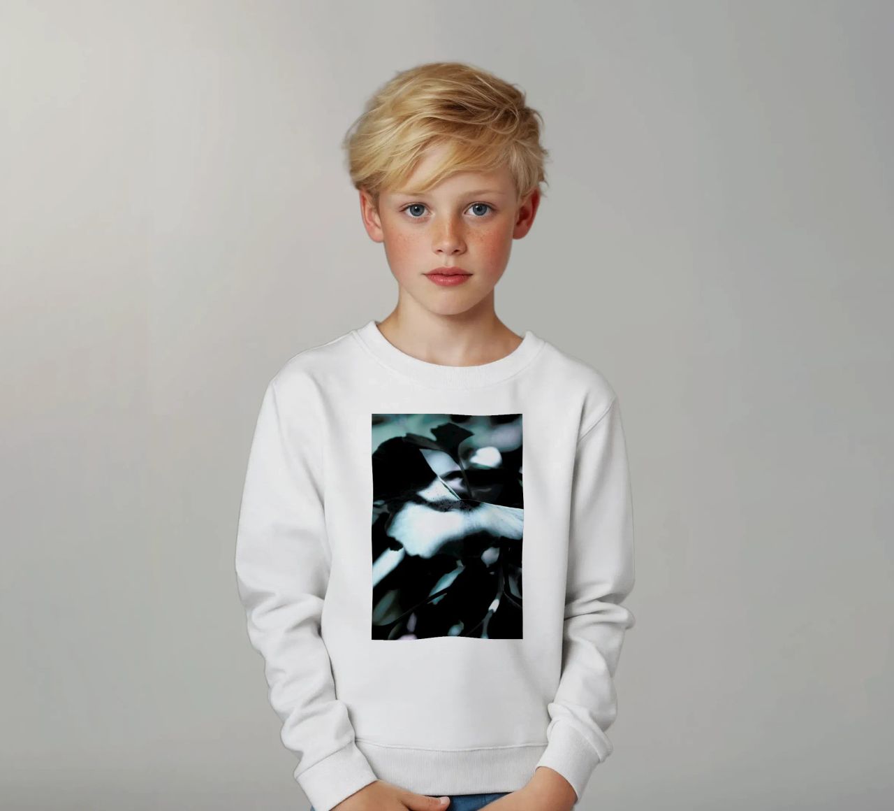 Ginkgo 01 felpa bambino da Froilein Juno