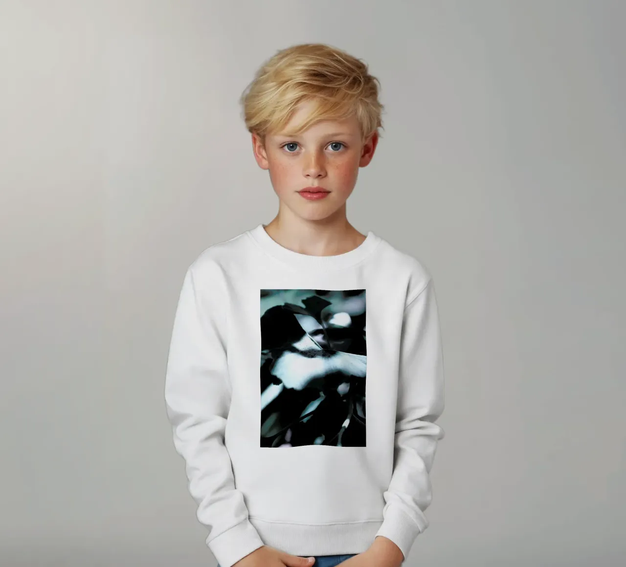 Ginkgo 01 felpa bambino da Froilein Juno