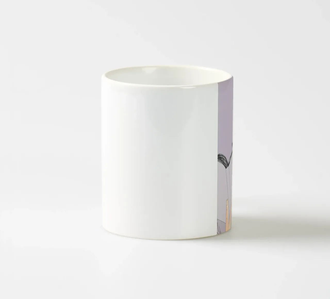 Libro di lettura in autunno tazza in ceramica da Aiden Garcia