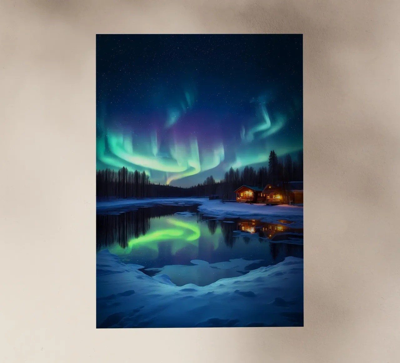 Misteri dell'Aurora pellicola backlit da Matthew Katz