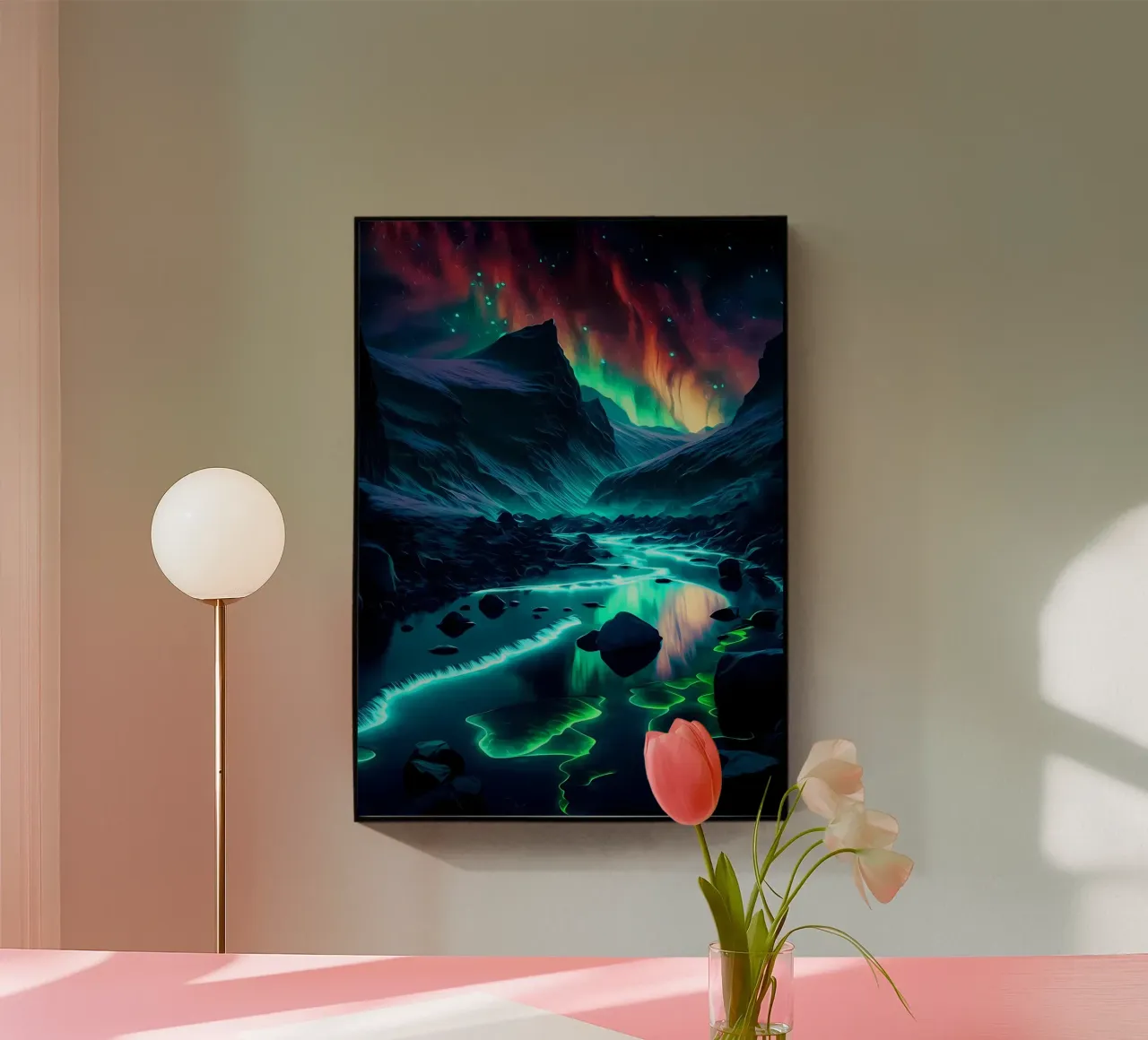 Aurora Landscape plexiglass da Matthew Katz