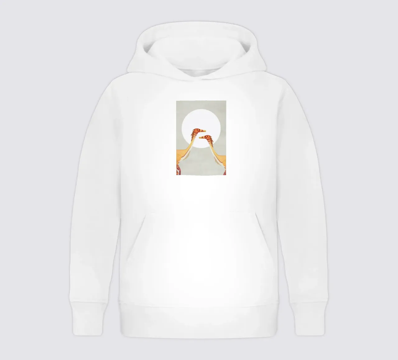 Raptor Pals felpa bambino con cappuccio da Little Flourishes