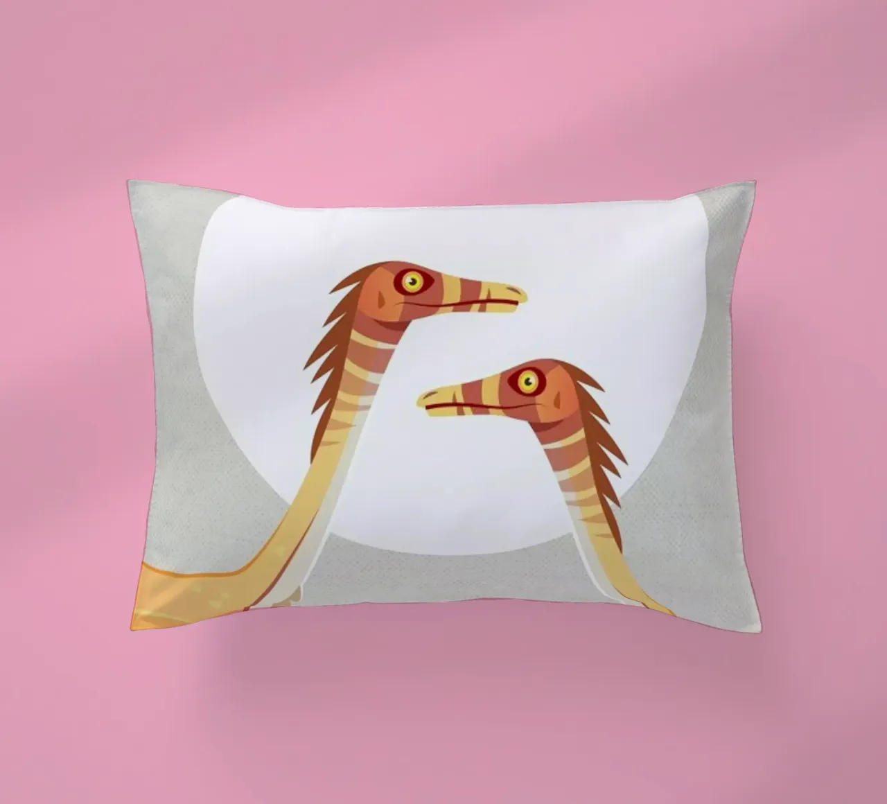 Raptor Pals cuscino da Little Flourishes