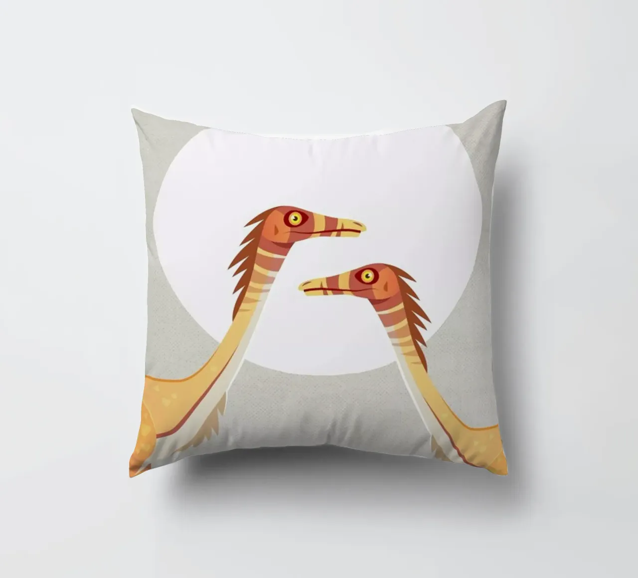 Raptor Pals cuscino da Little Flourishes