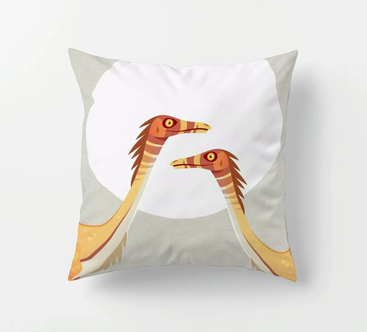 Raptor Pals cuscino da Little Flourishes