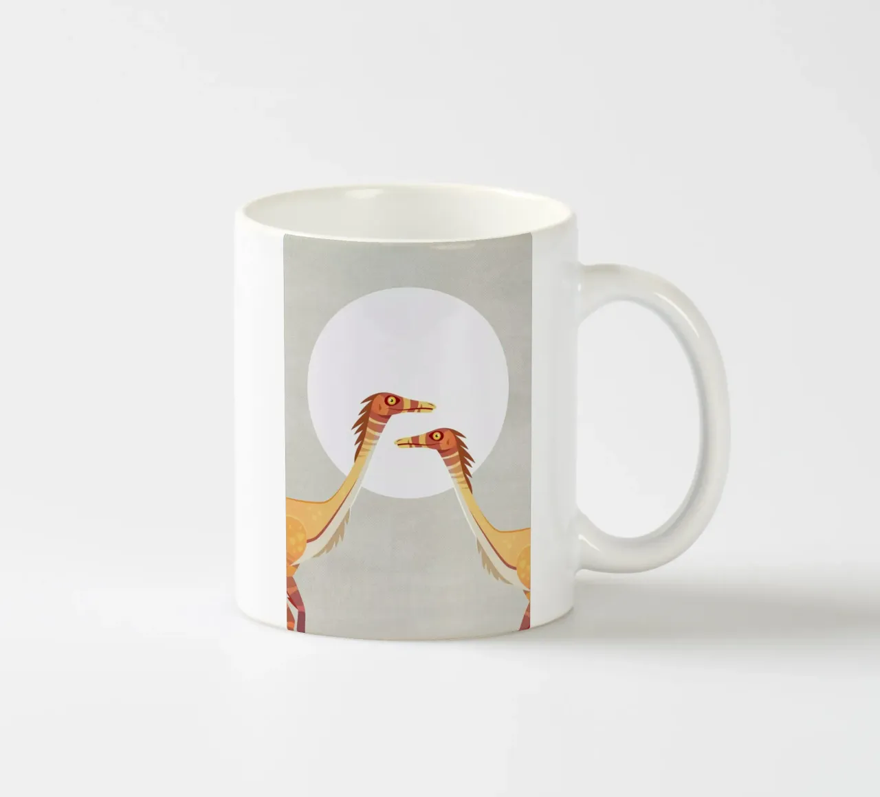 Raptor Pals tazza in ceramica da Little Flourishes