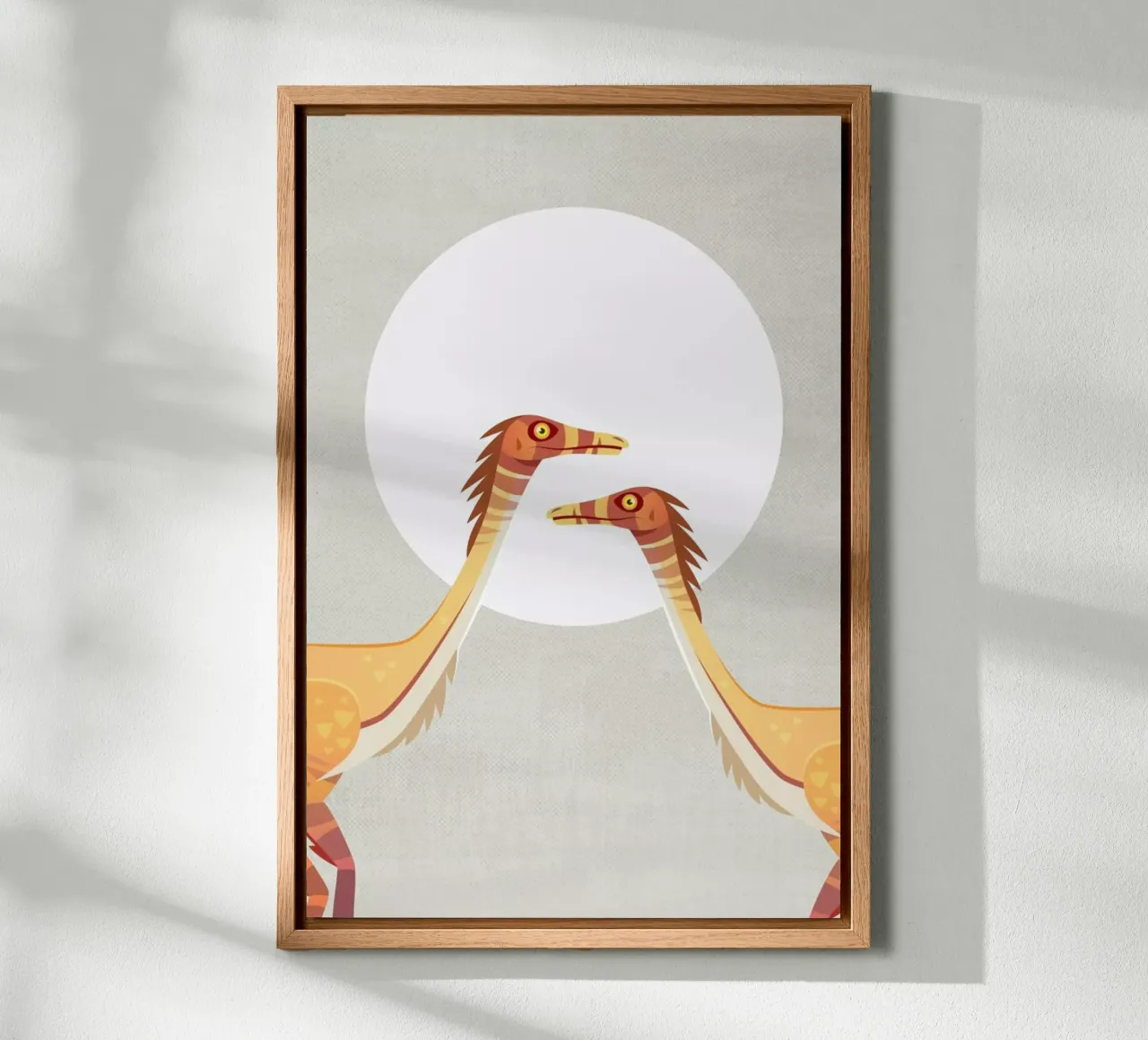 Raptor Pals alluminio dibond da Little Flourishes