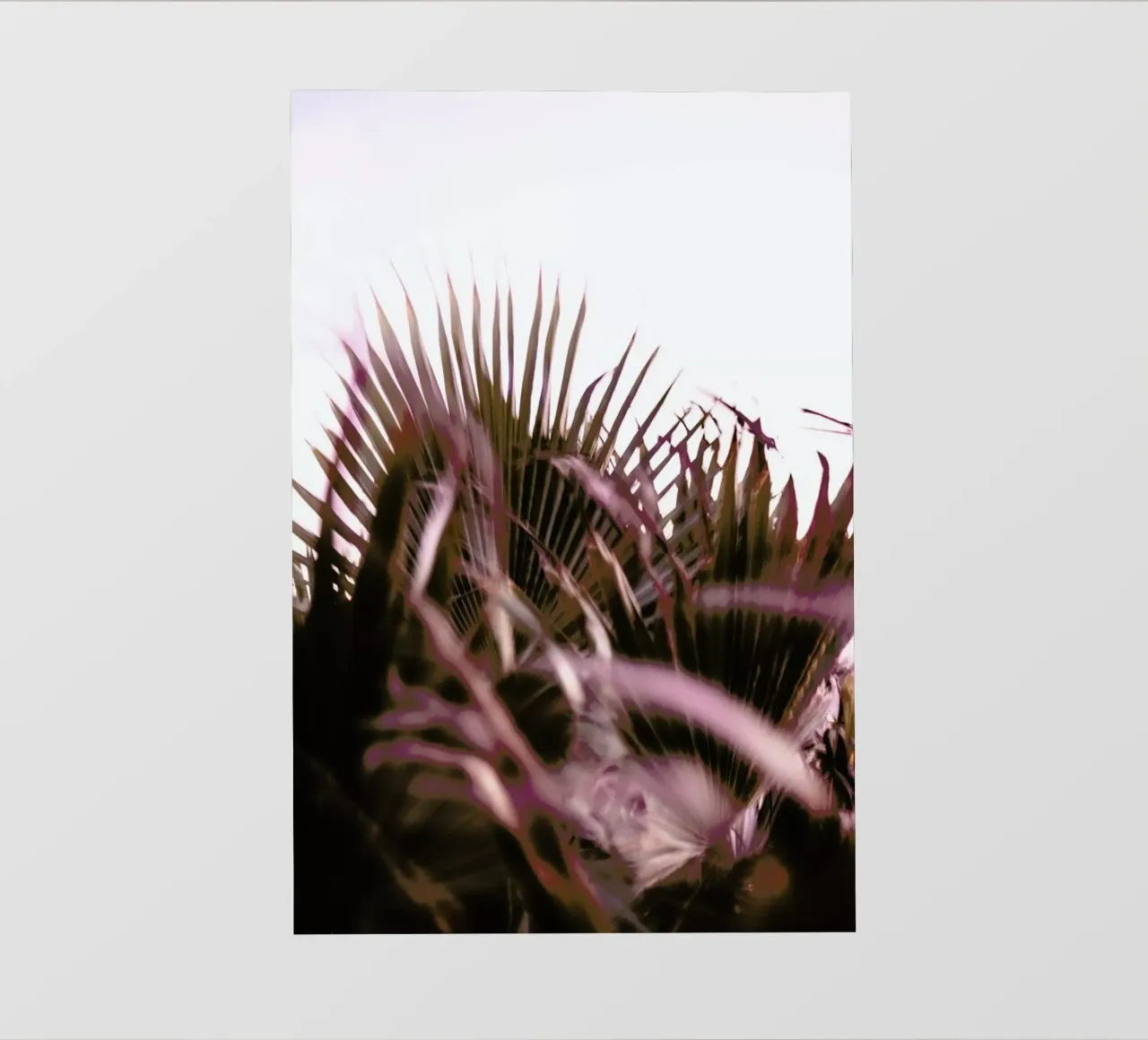 Moving Palms telo in pvc da Chris Abatzis