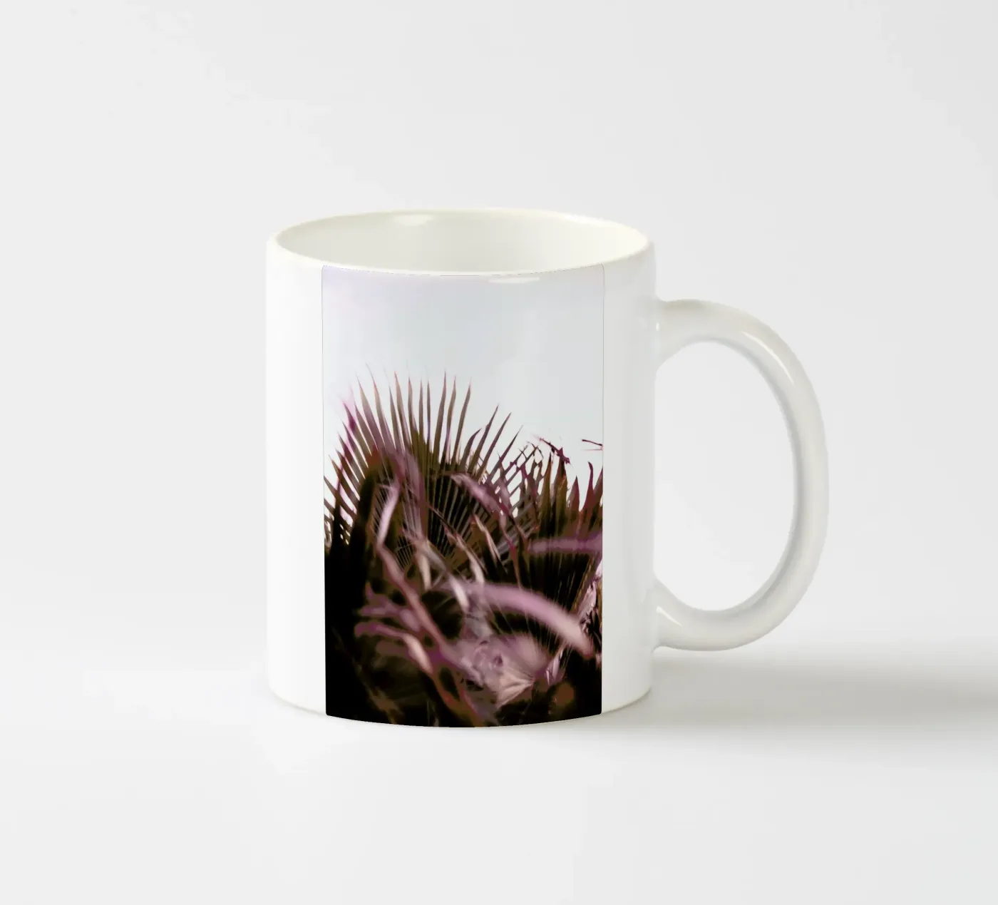 Moving Palms ceramic mug by Chris Abatzis