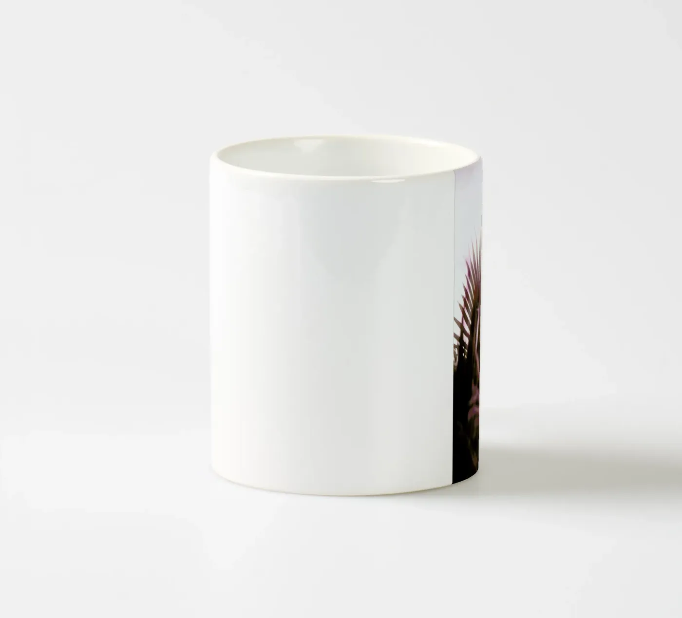 Moving Palms ceramic mug by Chris Abatzis