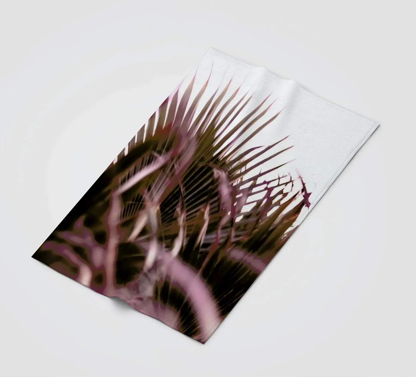 Moving Palms Fleecedecke von Chris Abatzis