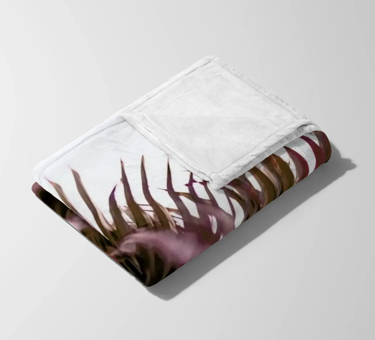 Moving Palms Fleecedecke von Chris Abatzis