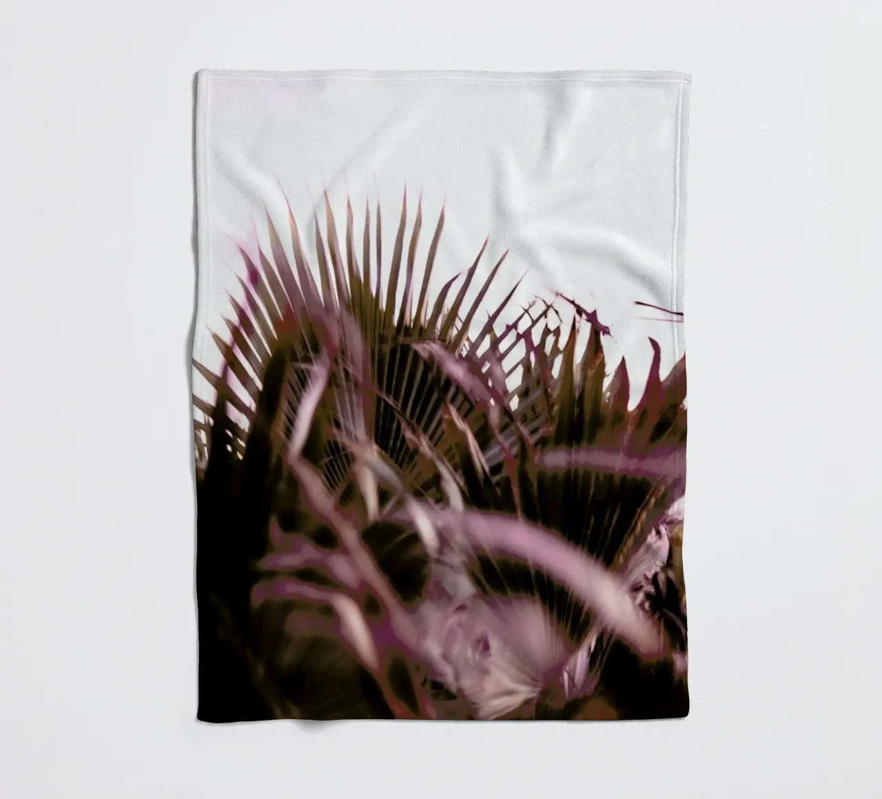 Moving Palms Fleecedecke von Chris Abatzis