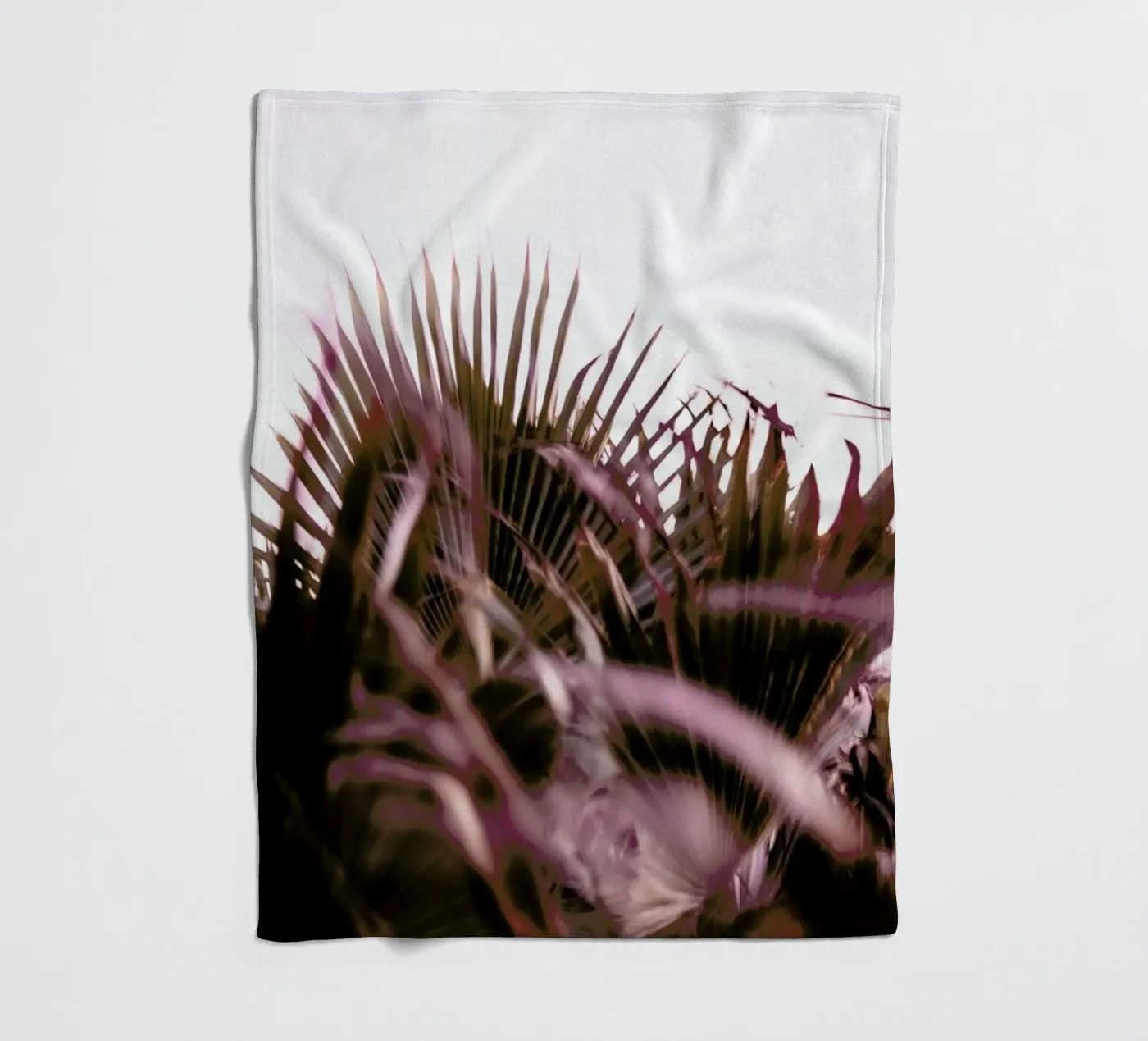 Moving Palms Fleecedecke von Chris Abatzis