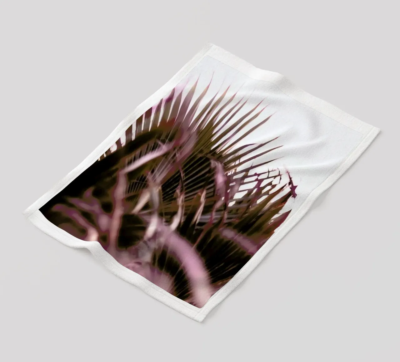 Moving Palms Fleecedecke von Chris Abatzis