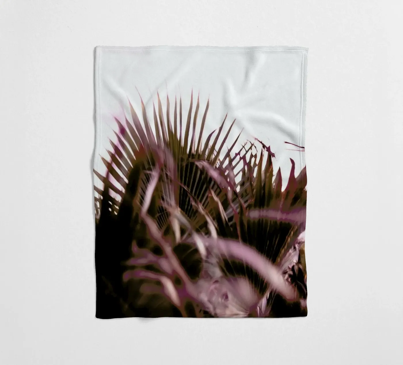 Moving Palms Fleecedecke von Chris Abatzis