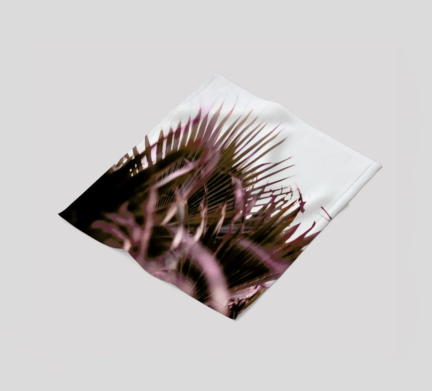 Moving Palms Fleecedecke von Chris Abatzis