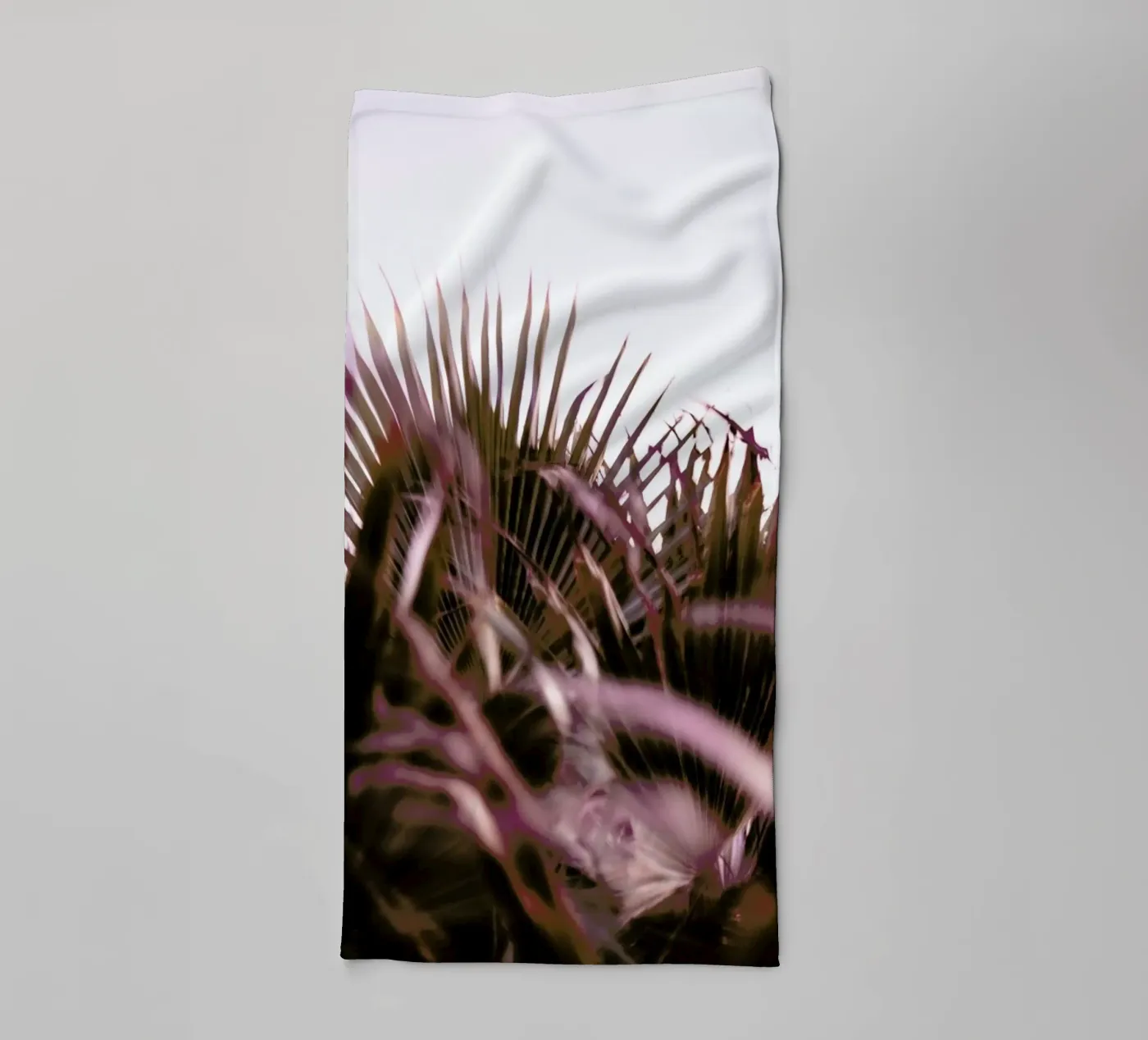 Moving Palms towel by Chris Abatzis