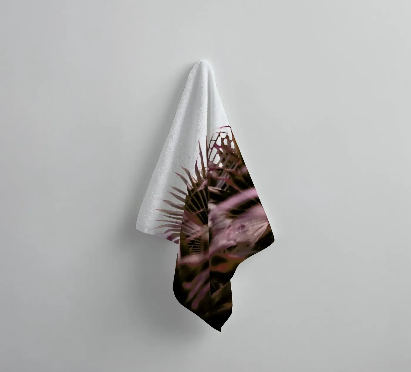 Moving Palms towel by Chris Abatzis