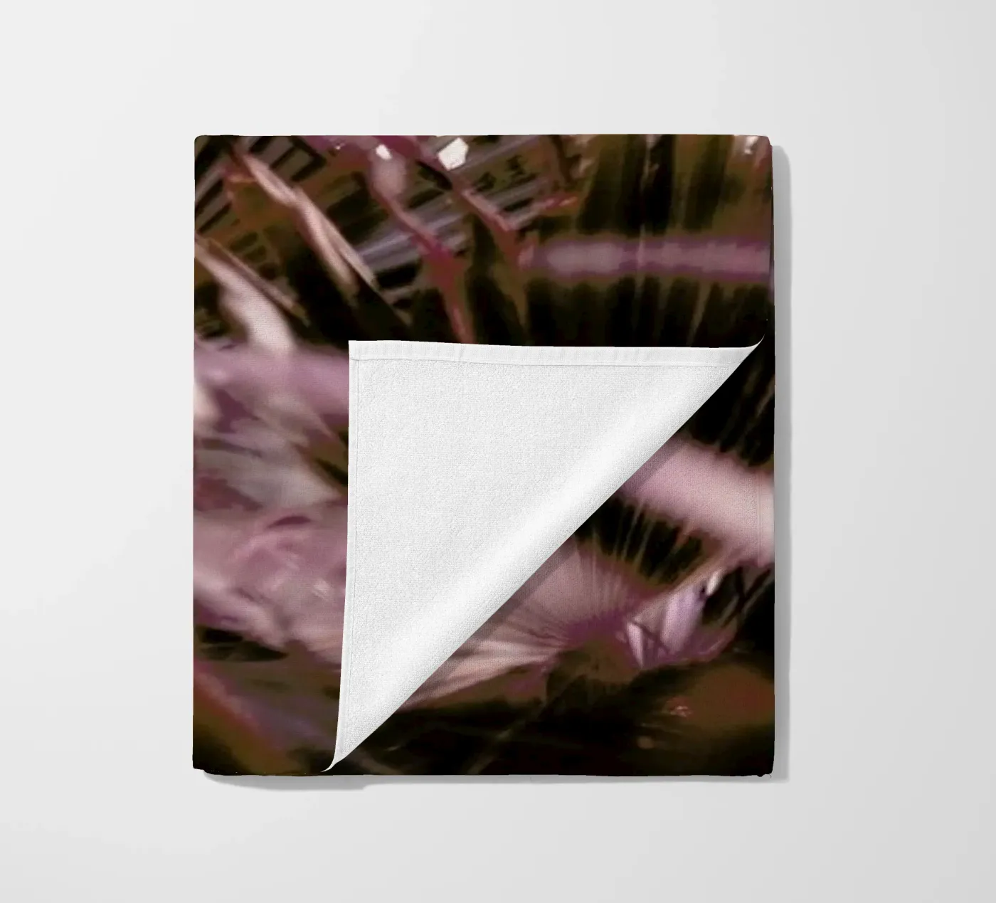 Moving Palms beach towel by Chris Abatzis