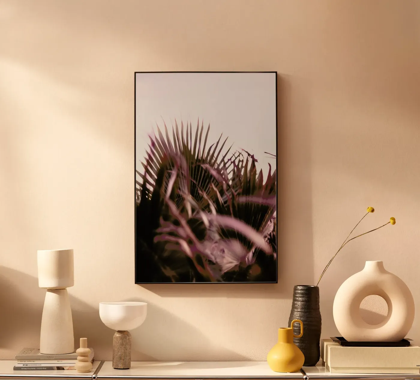 Moving Palms acryl van Chris Abatzis