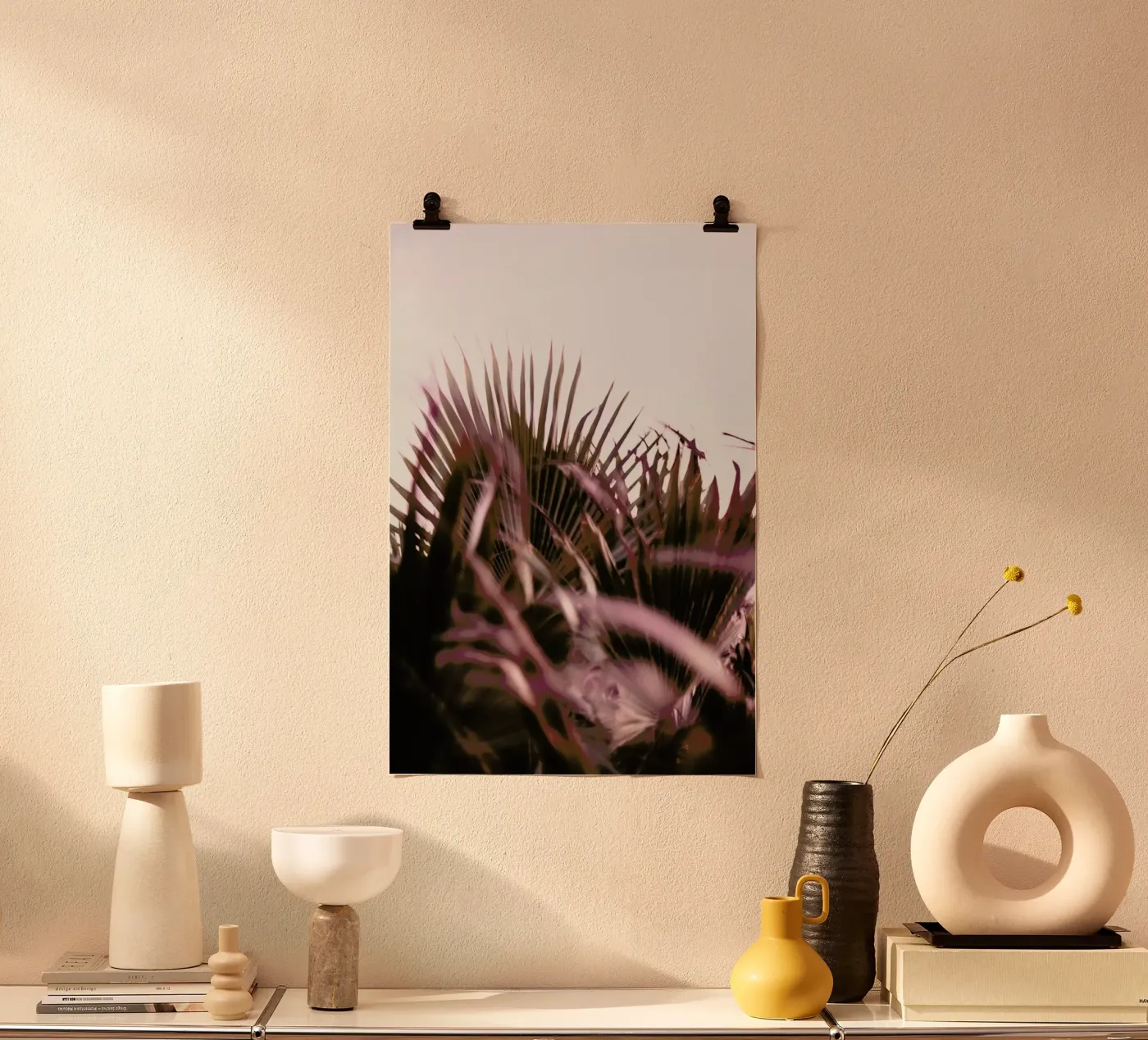 Moving Palms Poster von Chris Abatzis