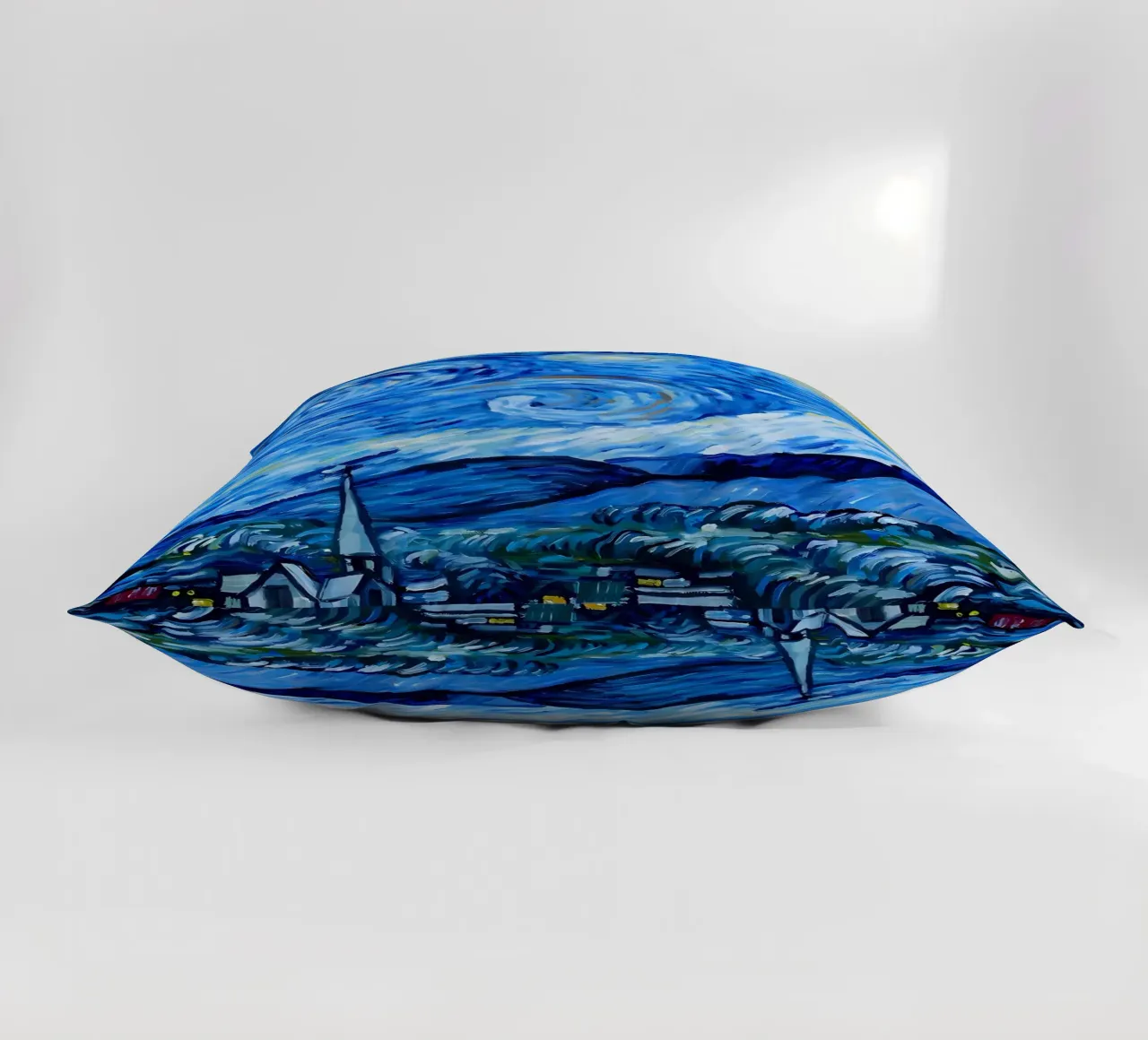 Starry Night decorative cushion by Adrian Patel
