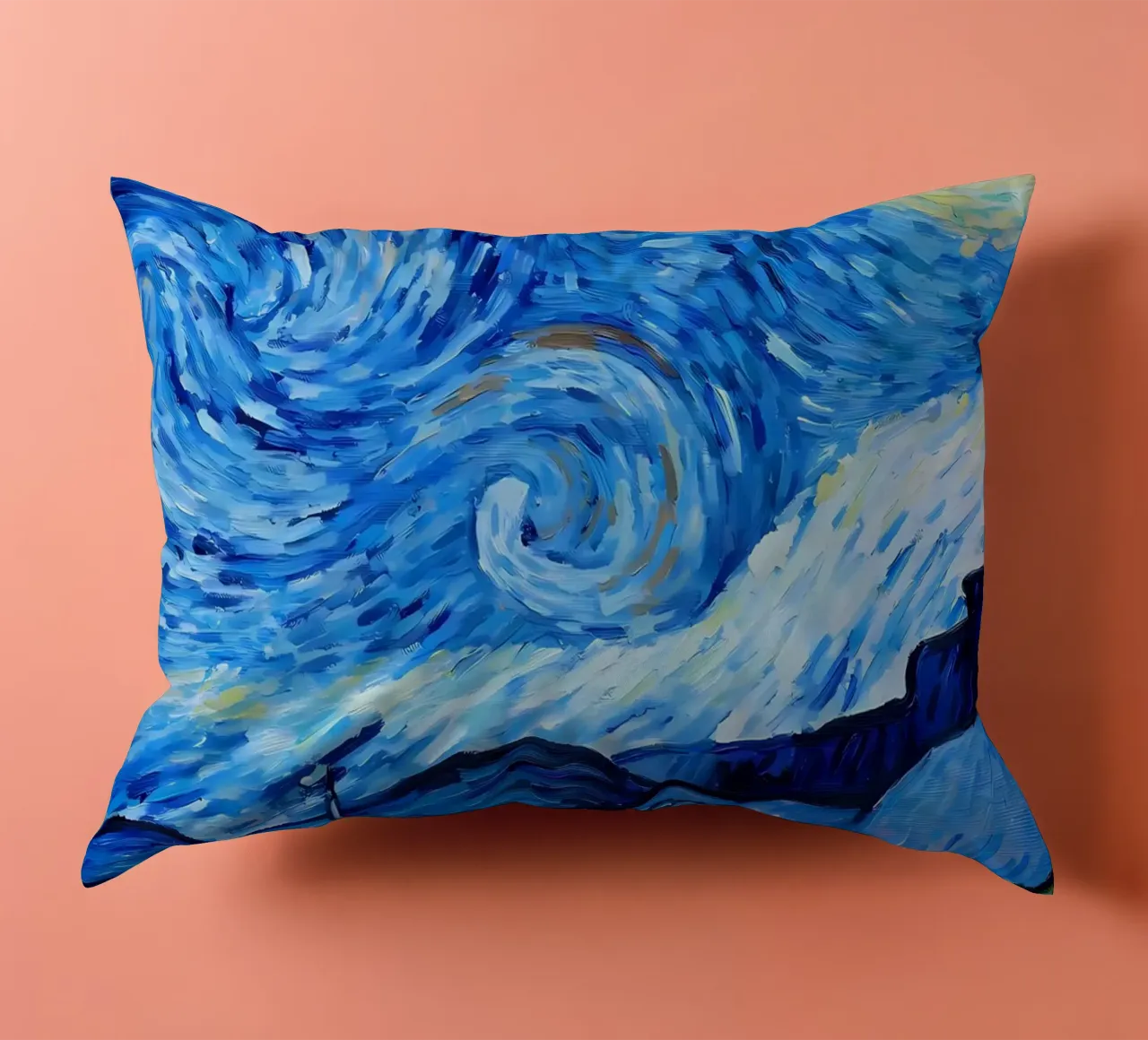 Starry Night decorative cushion by Adrian Patel