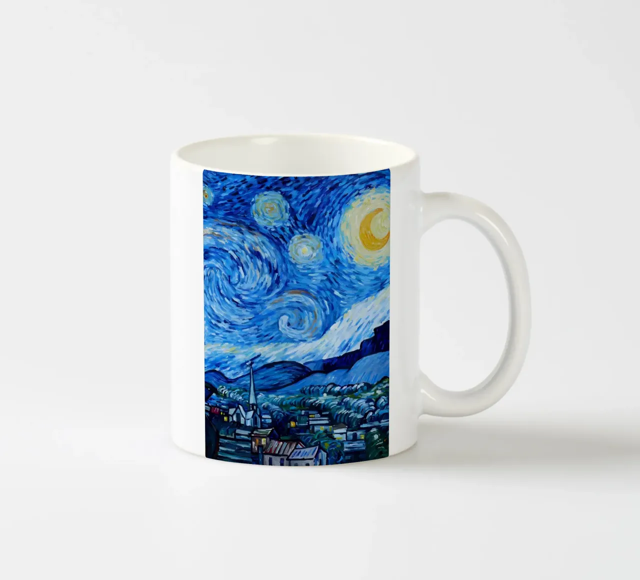 Notte stellata tazza in ceramica da Adrian Patel