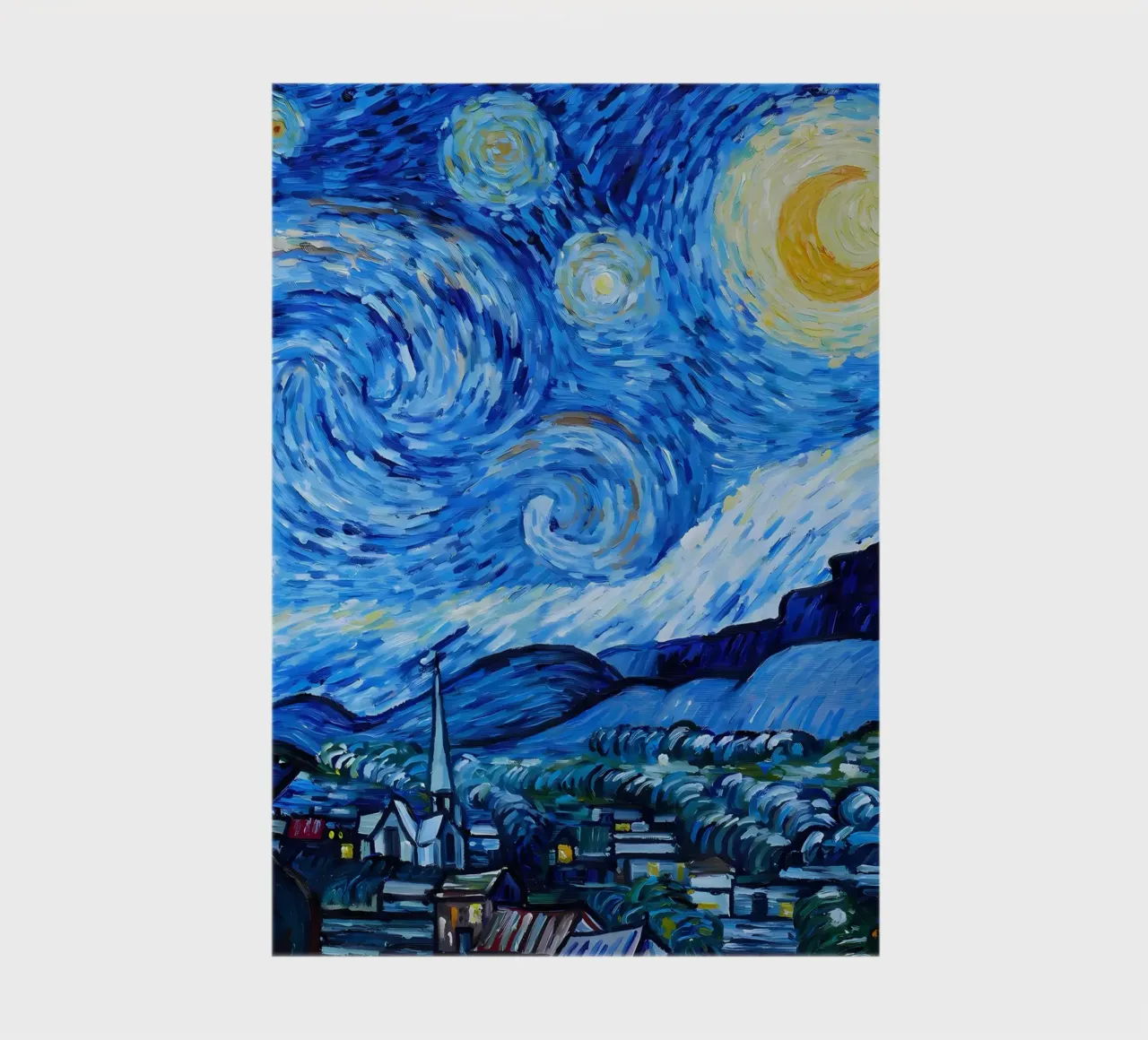 Starry Night notebook by Adrian Patel