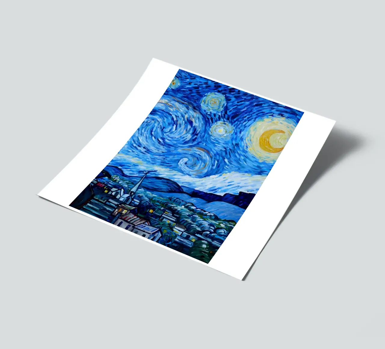 Starry Night sticker sheet by Adrian Patel