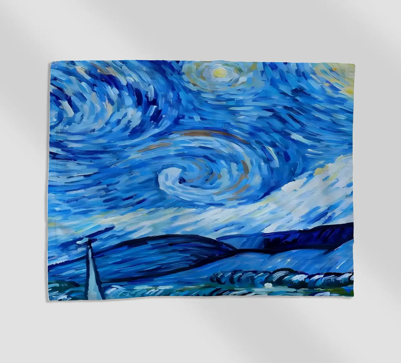 Starry Night beach towel by Adrian Patel