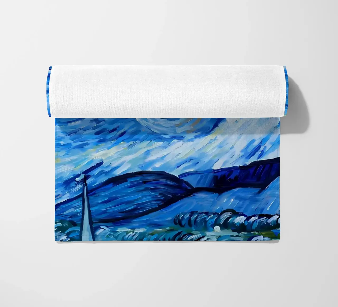 Starry Night beach towel by Adrian Patel