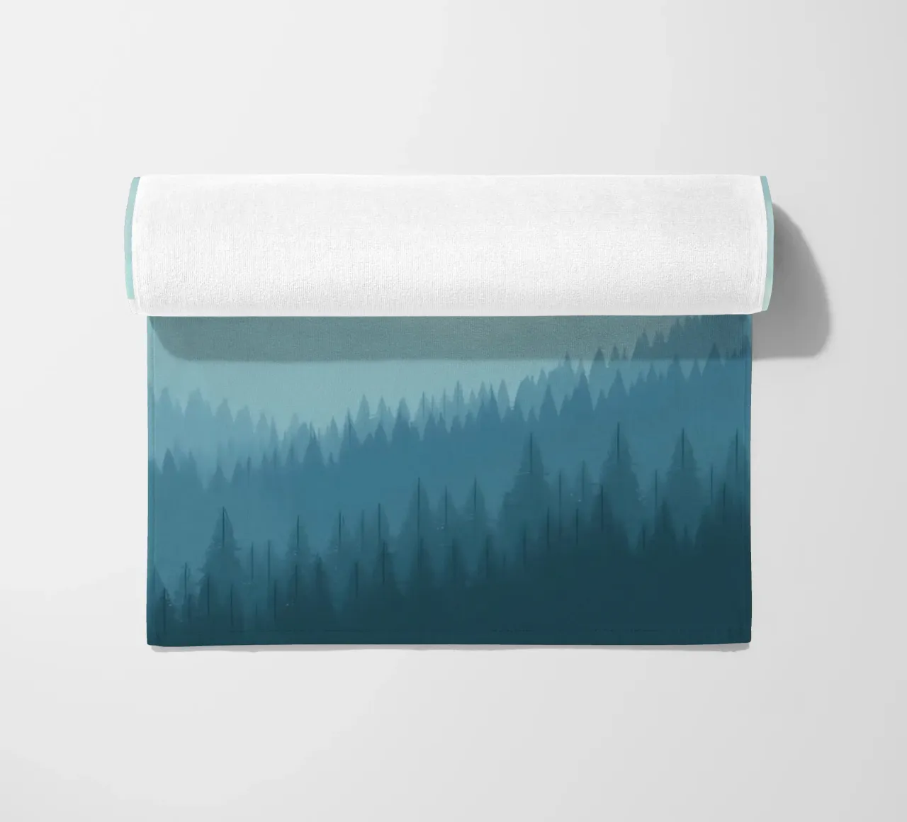 MOUNTAIN LANDSCAPE beach towel by Bartosz Powalka
