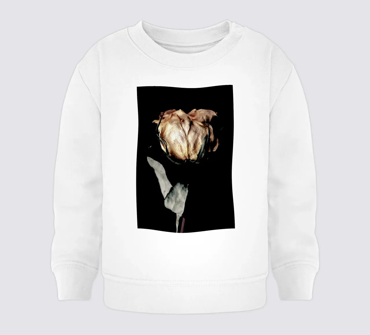 Aged Rose felpa neonato da Flora & Fauna