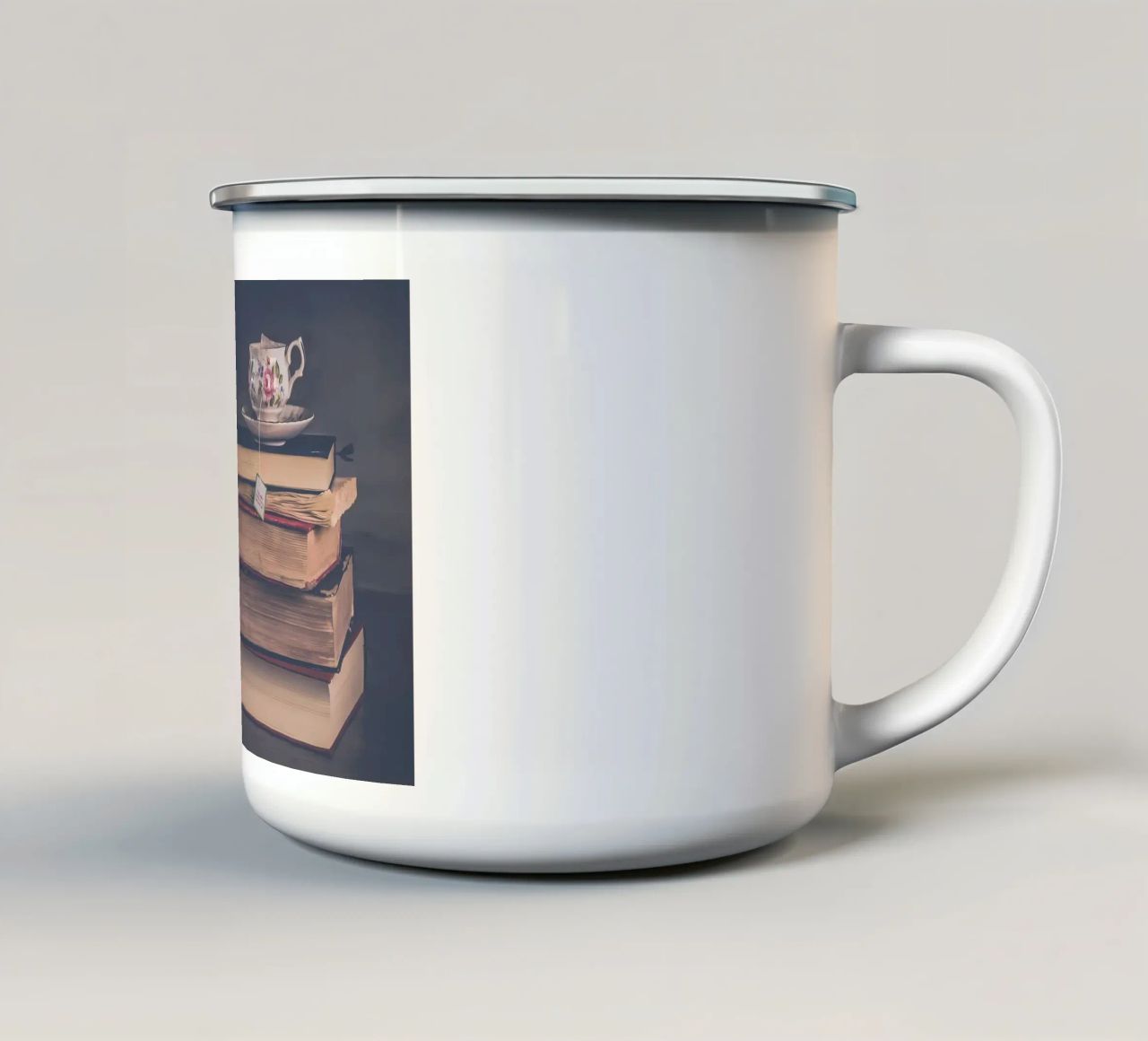 Letteratura tazza in smalto da Aiden Garcia