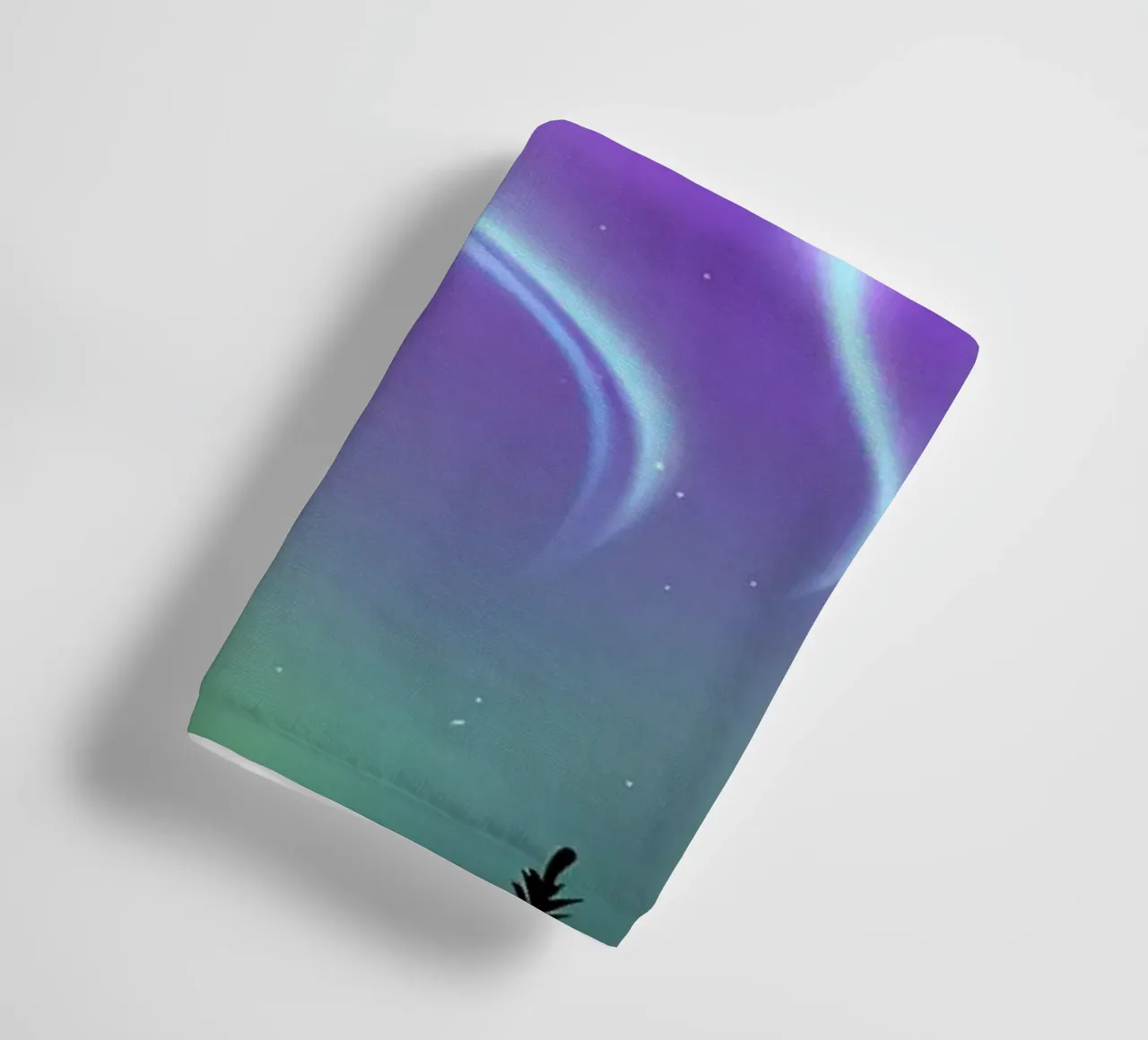 Aurora Synthwave space art towel by Matthew Katz