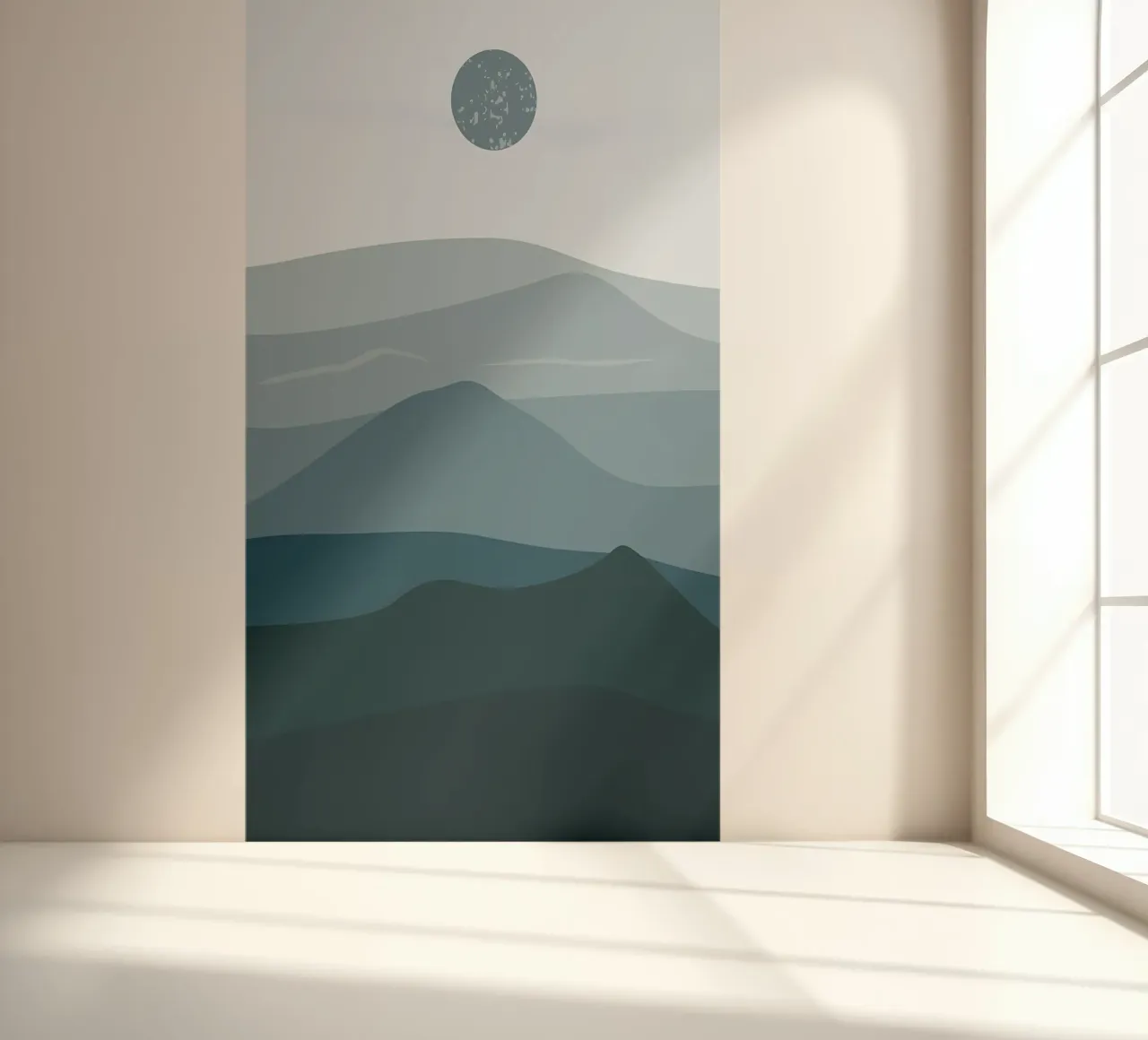 Mountain landscape art photo wallpaper by Bartosz Powalka