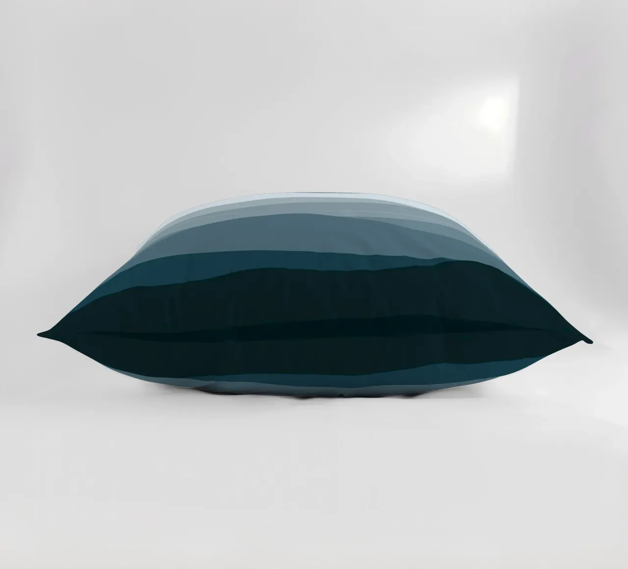 Mountain landscape art decorative cushion by Bartosz Powalka