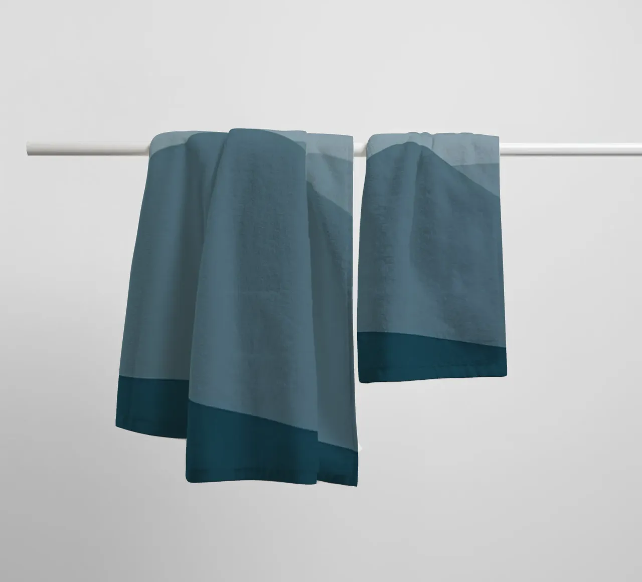 Mountain landscape art towel by Bartosz Powalka