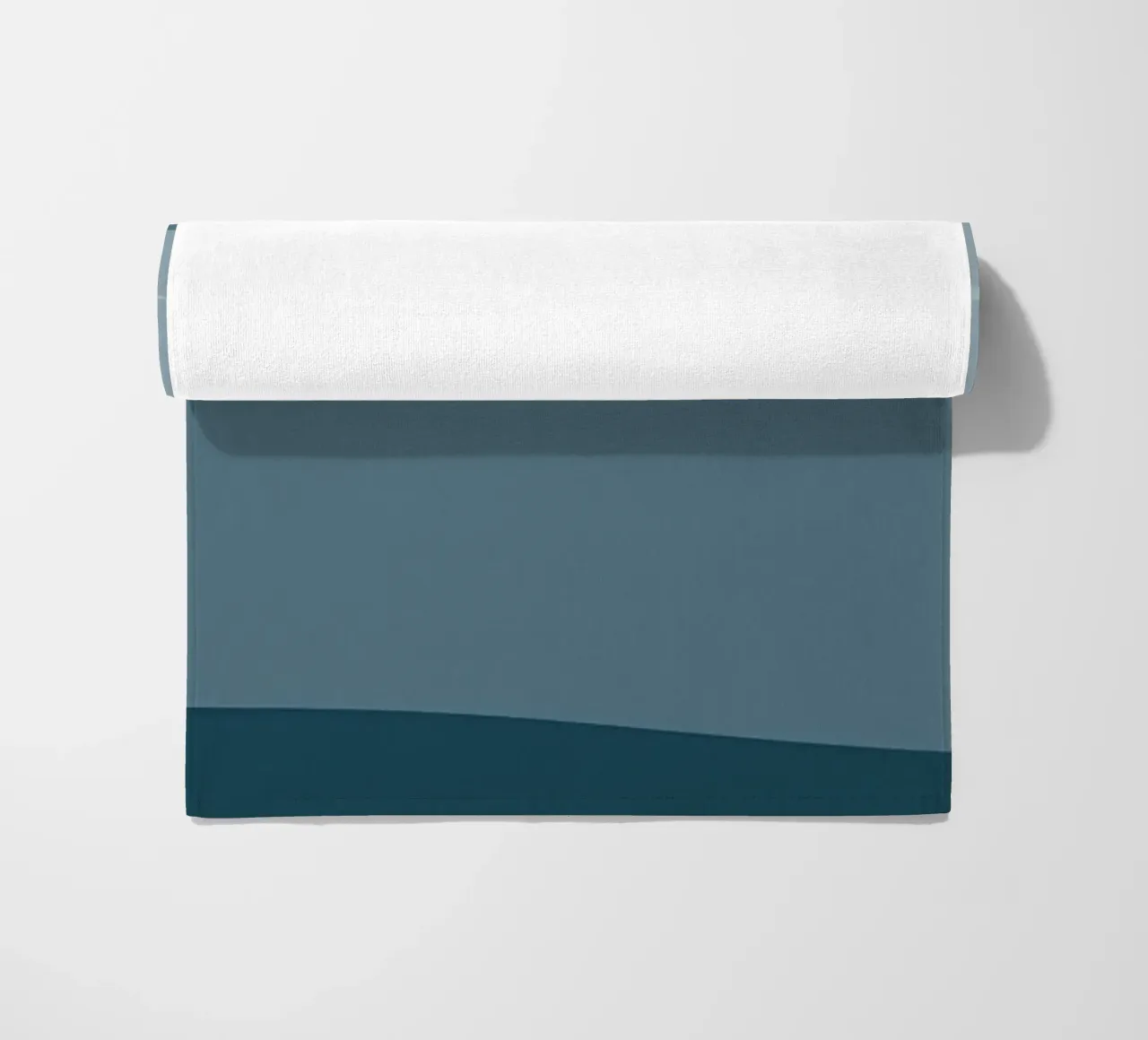 Mountain landscape art beach towel by Bartosz Powalka